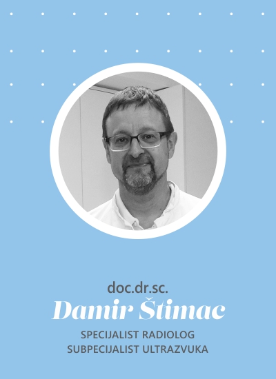 Doc. dr.sc. Damir Štimac, specijalist radiologije, subspecijalist ultrazvuka